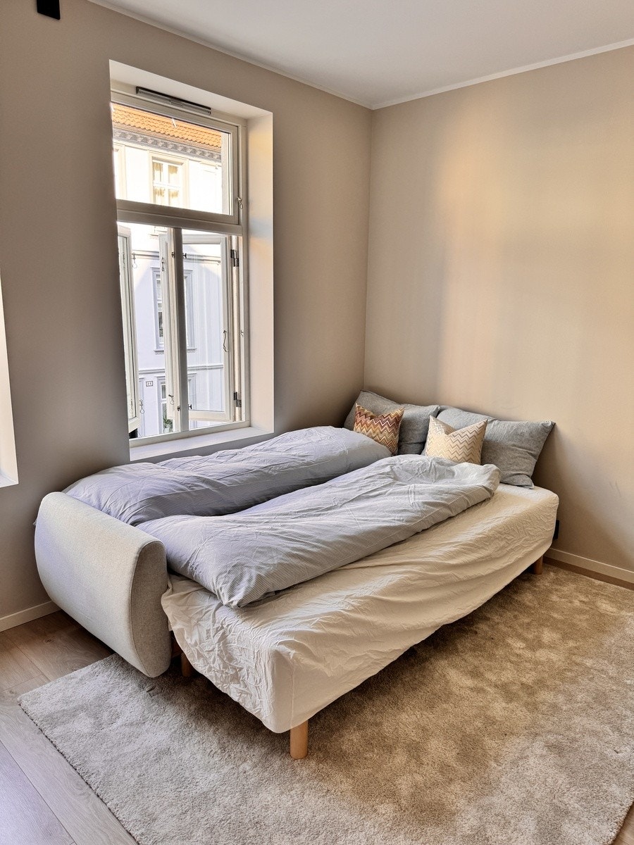 Sovesofa i stuen Galleribilde