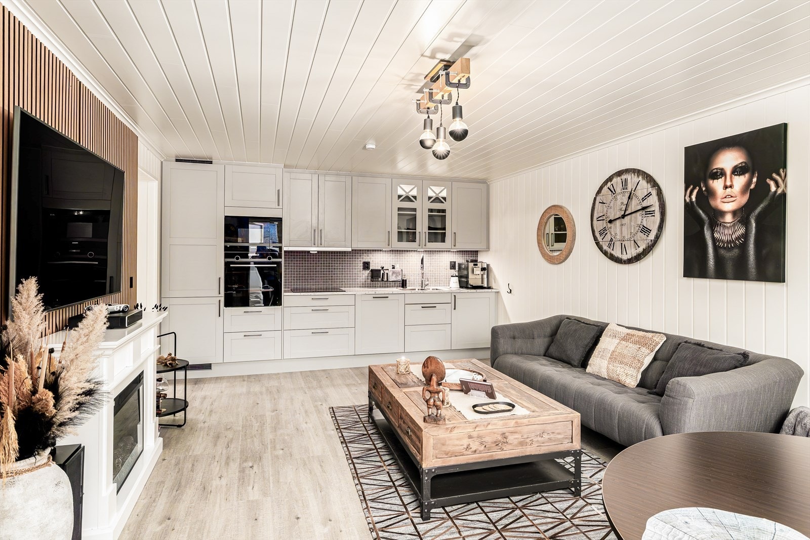 Åpen stue/kjøkkenløsning Galleribilde