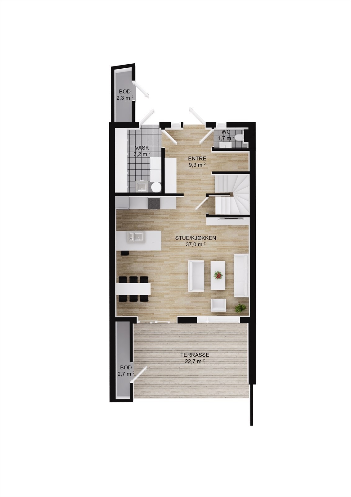 1. etasje Galleribilde