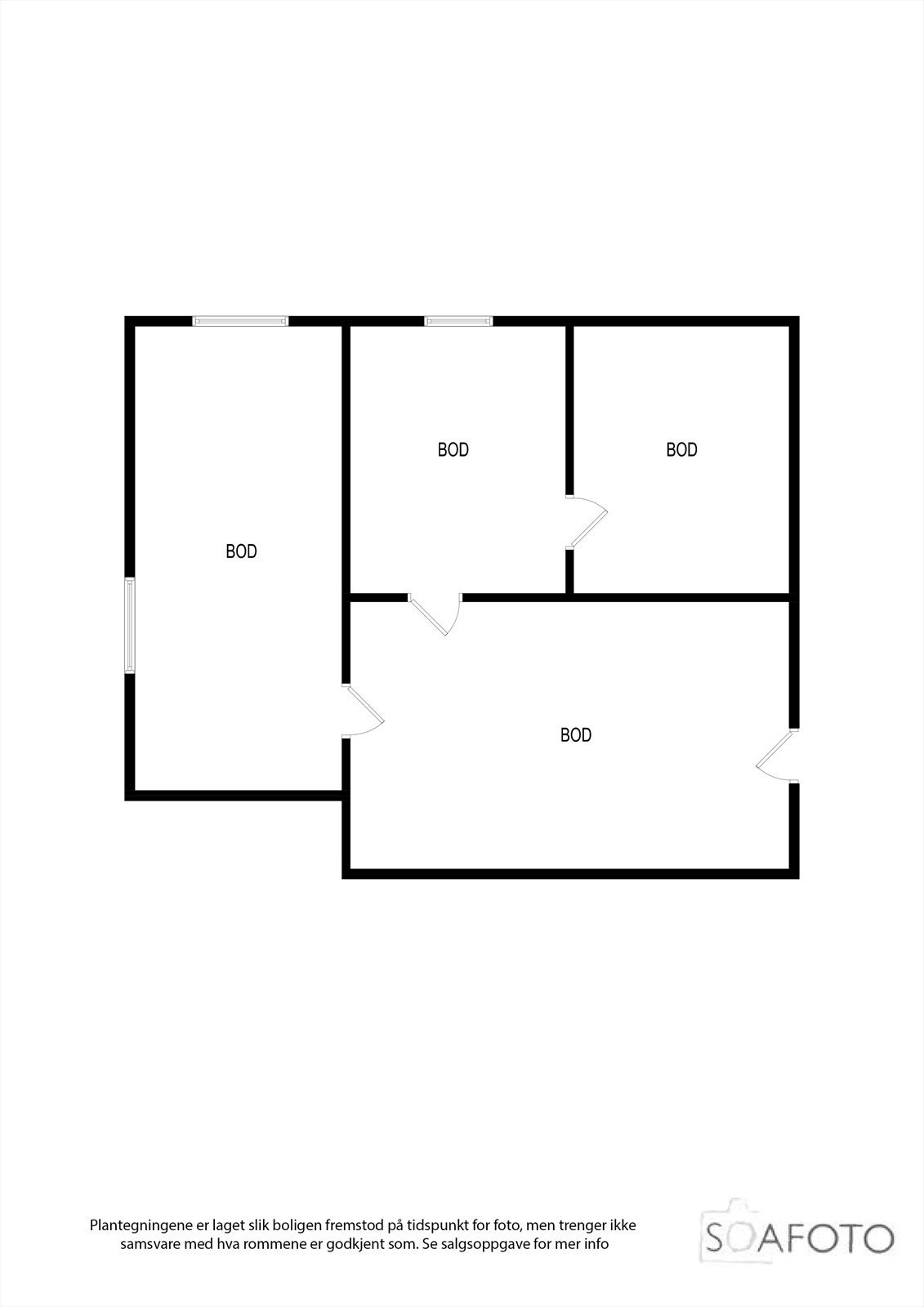 Plantegning kjeller Galleribilde