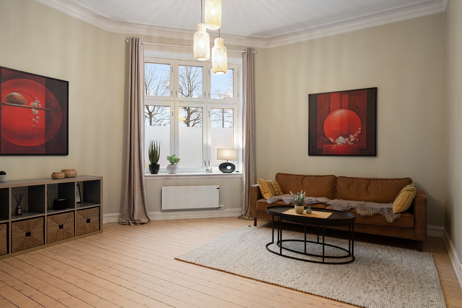 Øyvind Næss og Christer Barman Gabrielsen v/Nordvik Majorstuen har gleden av å presentere Middelthuns gate 13! Foto: Henrik Sporsheim Galleribilde