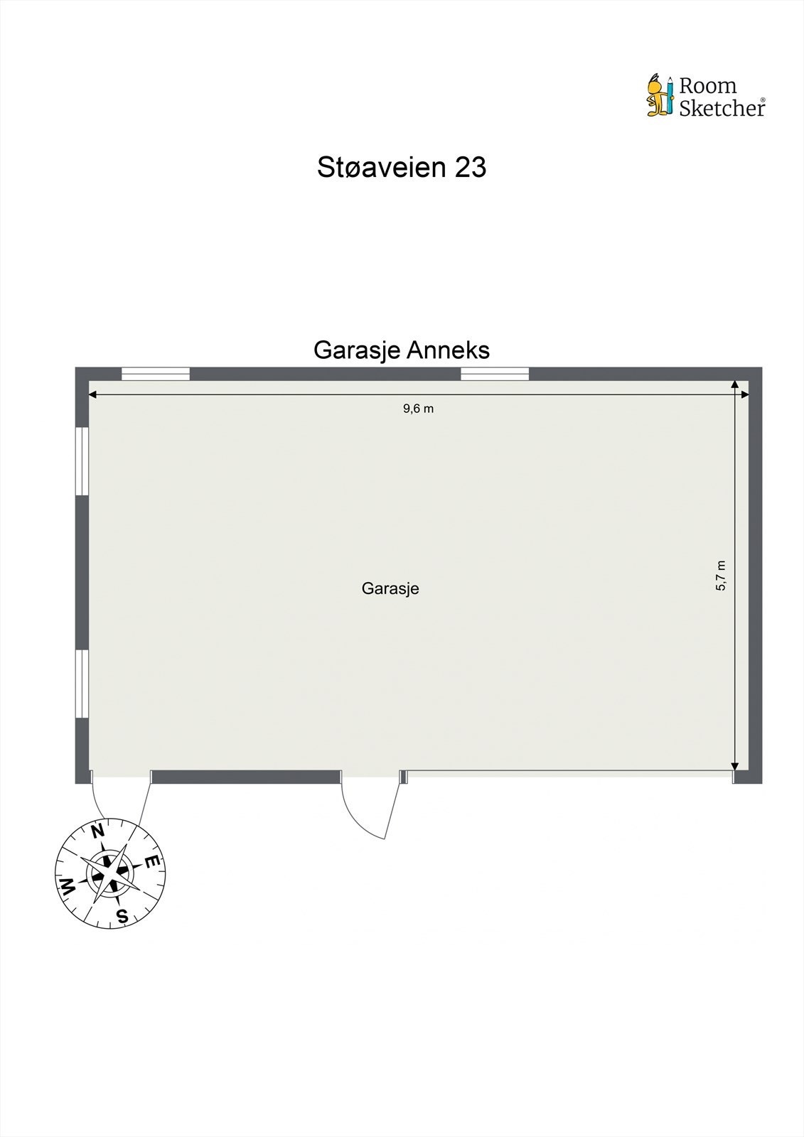 Plategning garasje. Galleribilde