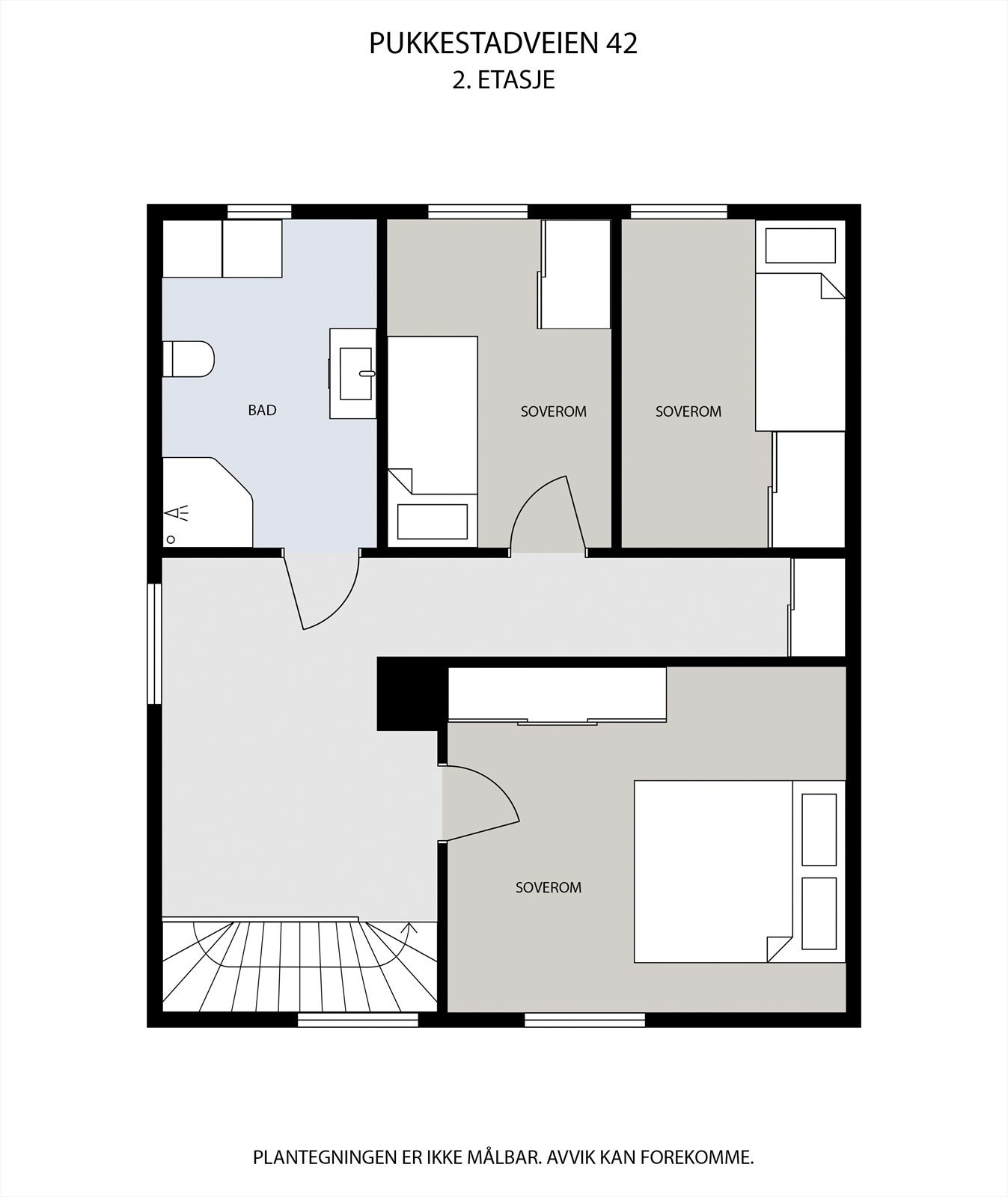 Plantegning 2ETG Galleribilde