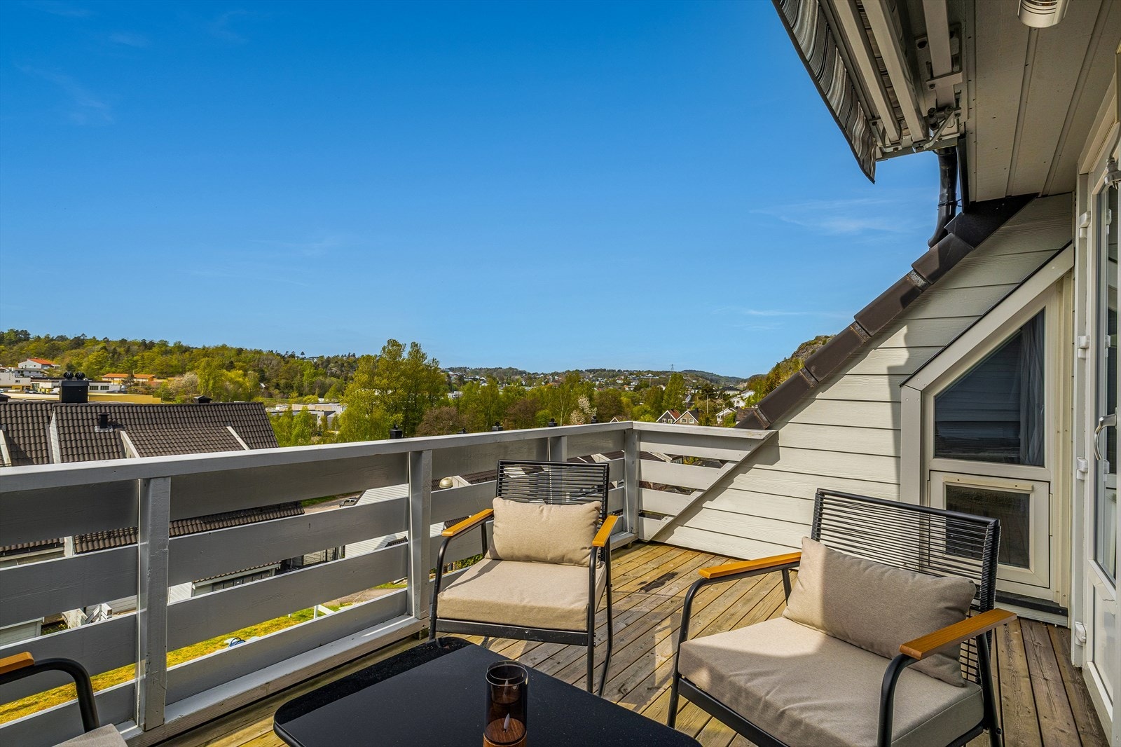 Her er det skjermet og fredfullt med god utsikt. Galleribilde