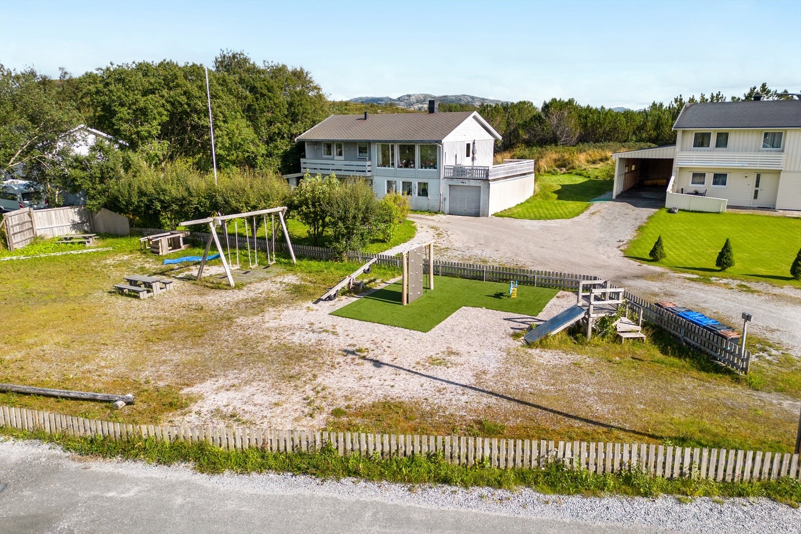 Det er også en flott leikeplass i nabolaget Galleribilde