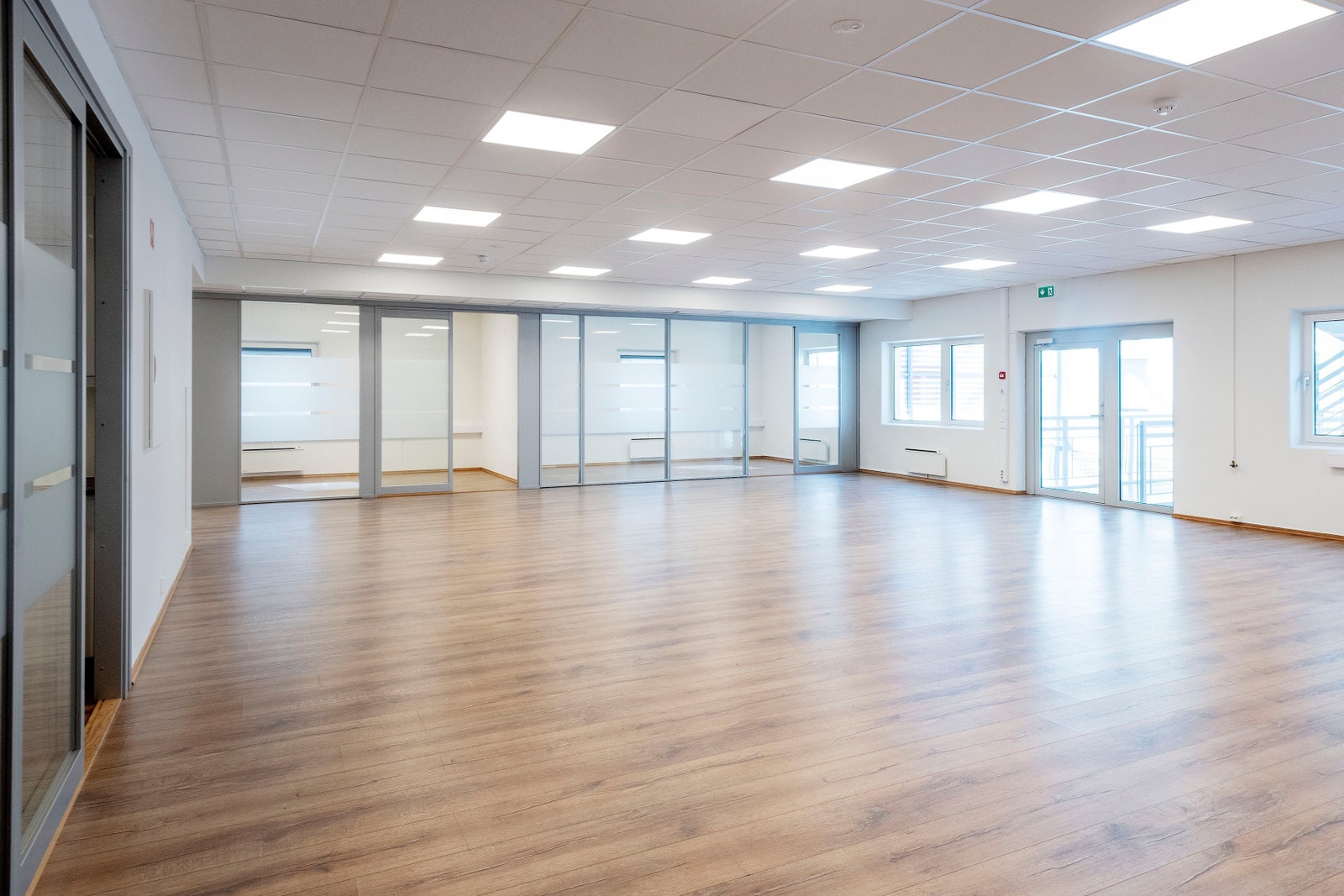 Kontorlokalene har gjennomgående god standard Galleribilde