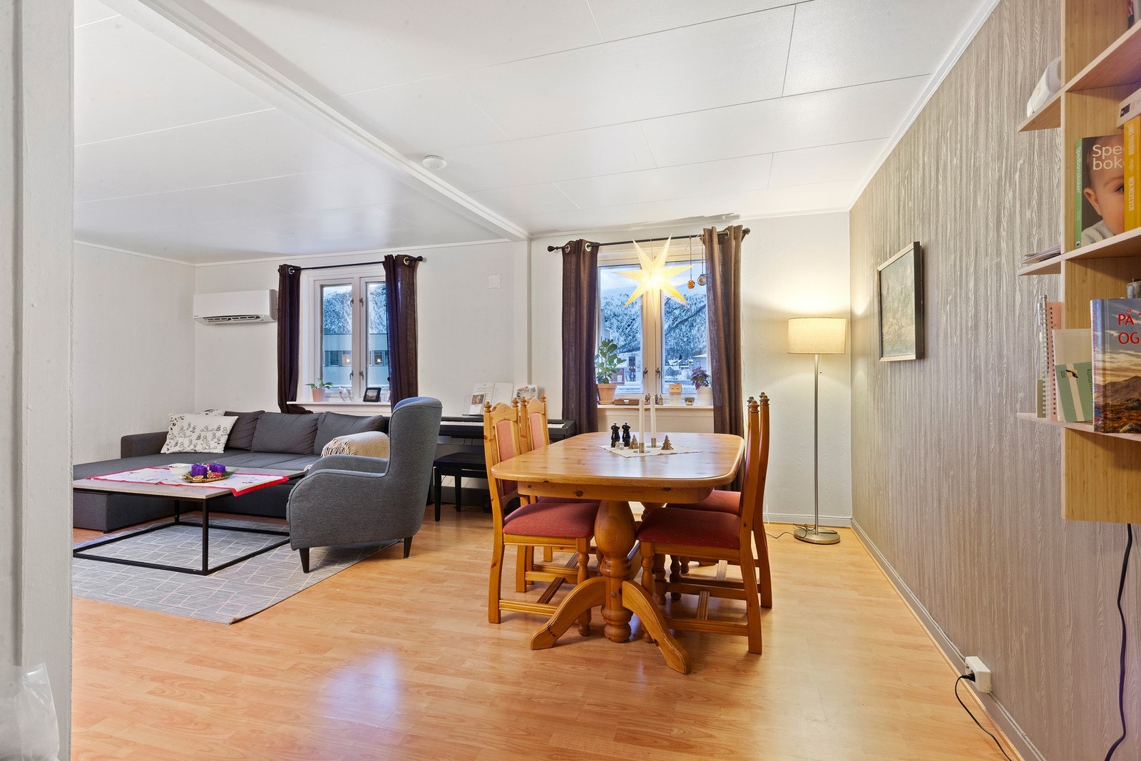 Boligen ble i 2008 både renovert og tilbygget. Galleribilde