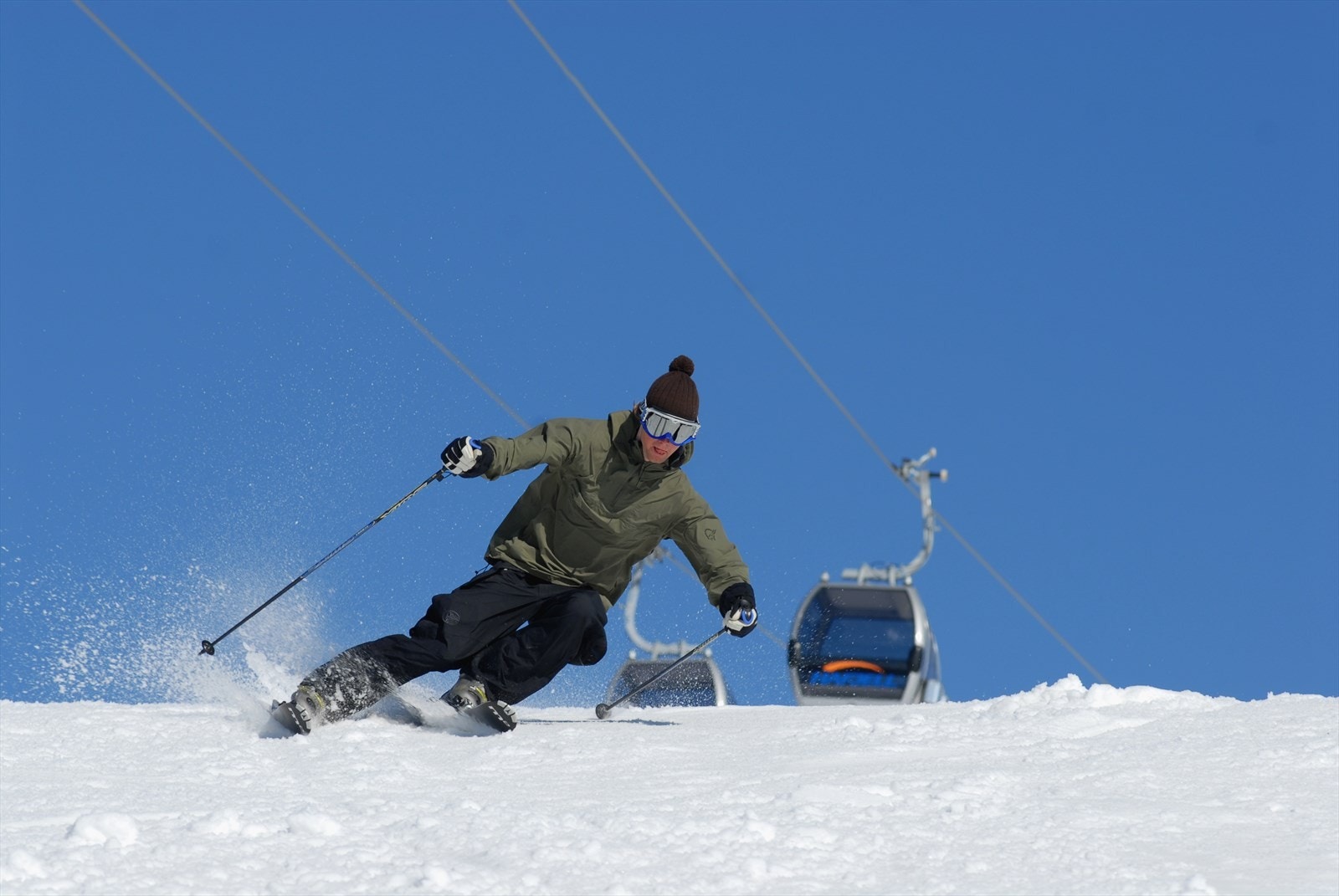 Hafjell er et av landets største alpinanlegg og har utallige løyper i variert terreng. Galleribilde