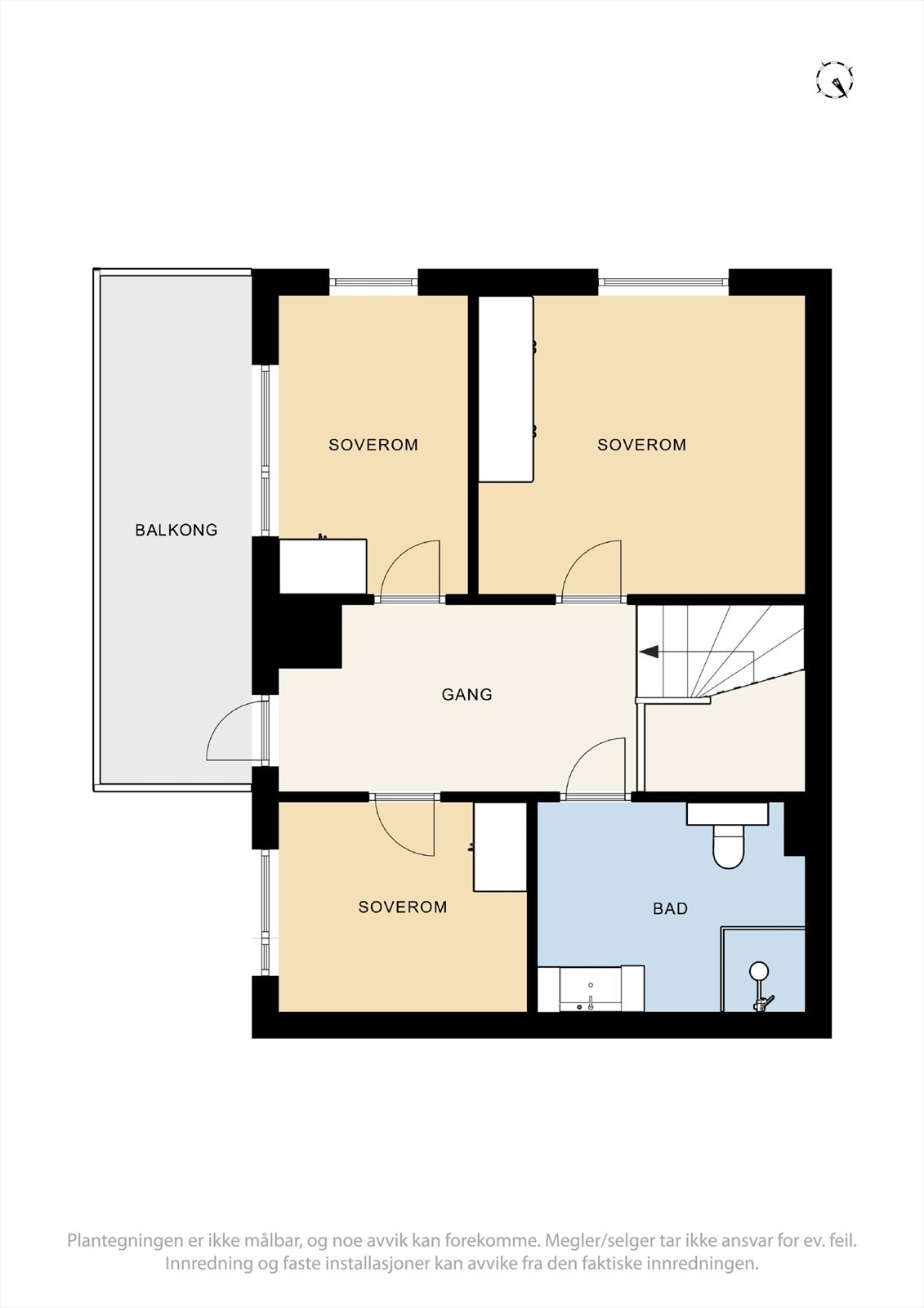 Plantegning - 2.etasje. Galleribilde