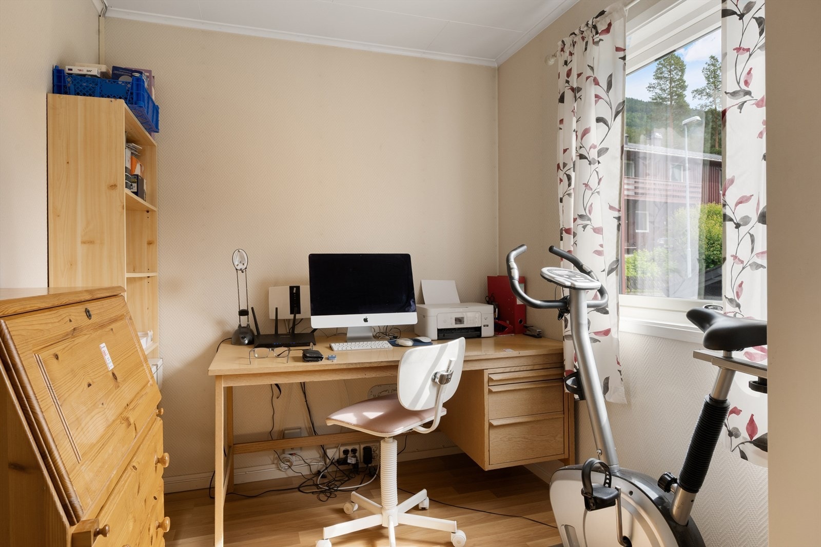Soverom 3 benyttes i dag som kontor. Galleribilde