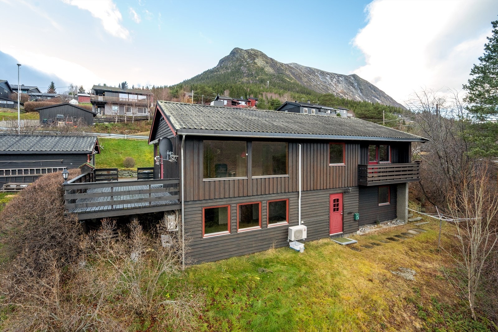 Boligen ble bygd i 1974. Galleribilde