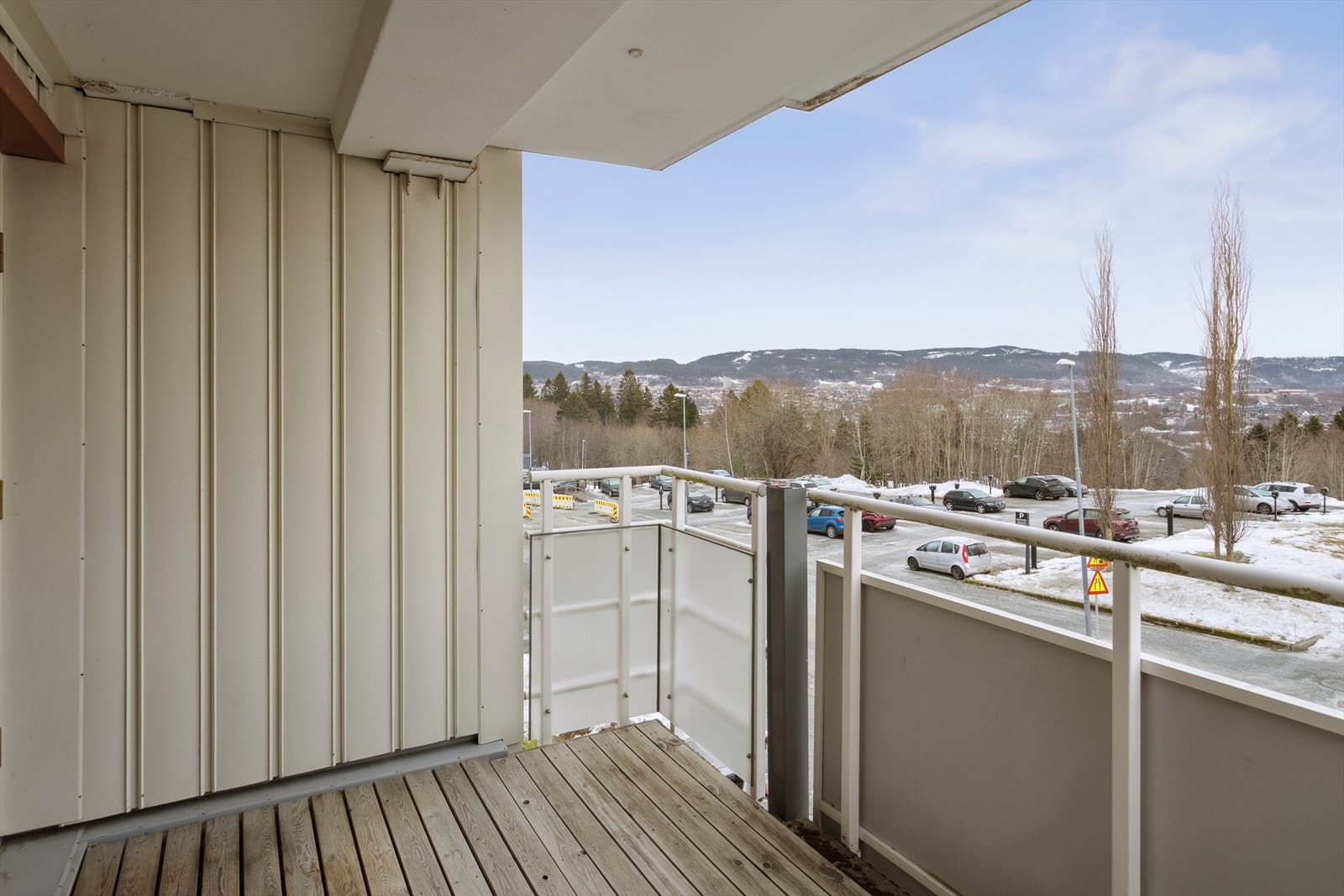 Den sørvendte balkongen er ca. 7 m². Galleribilde