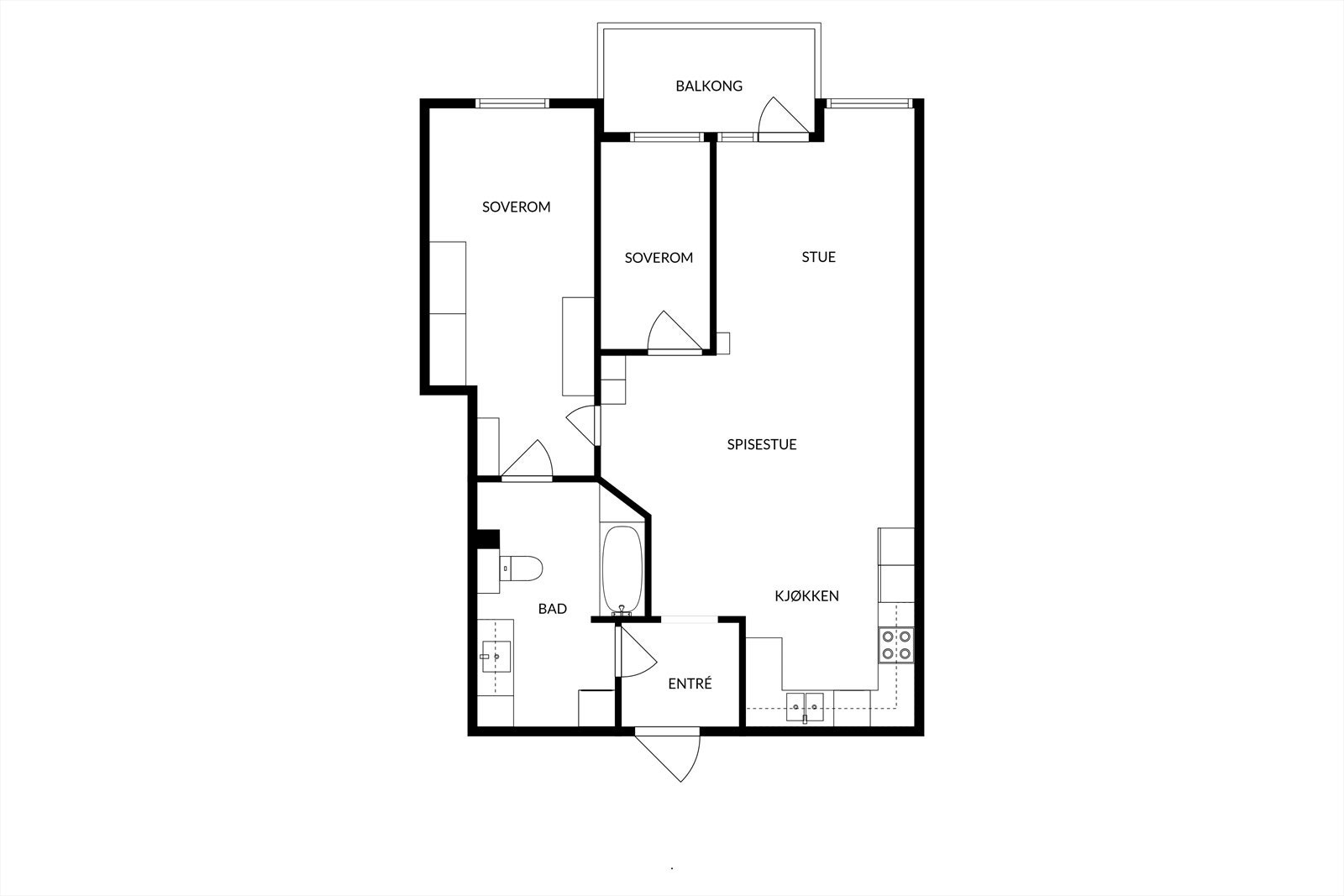 Planskisse Galleribilde