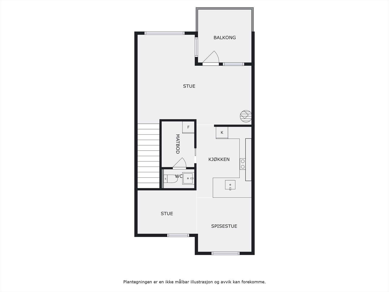 Plantegning 2. etasje. Galleribilde