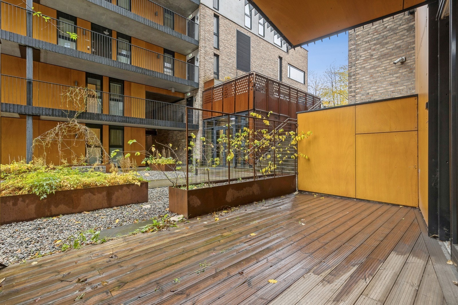 Terrassen ut fra stuen Galleribilde