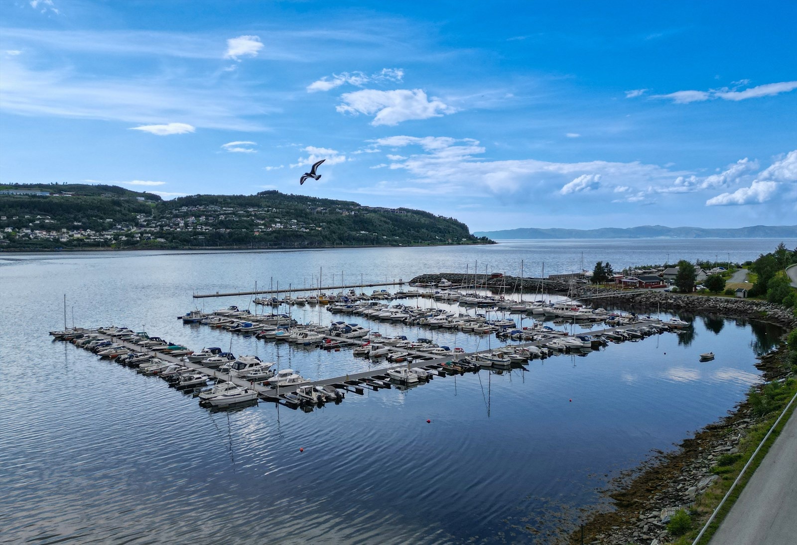 Nærområdet: Båthavna et fint område ca. 3 min. med bil fra boligen. Båthavna ligger ved Malvikstien, som også er et svært populært turområde for både store og små. Galleribilde