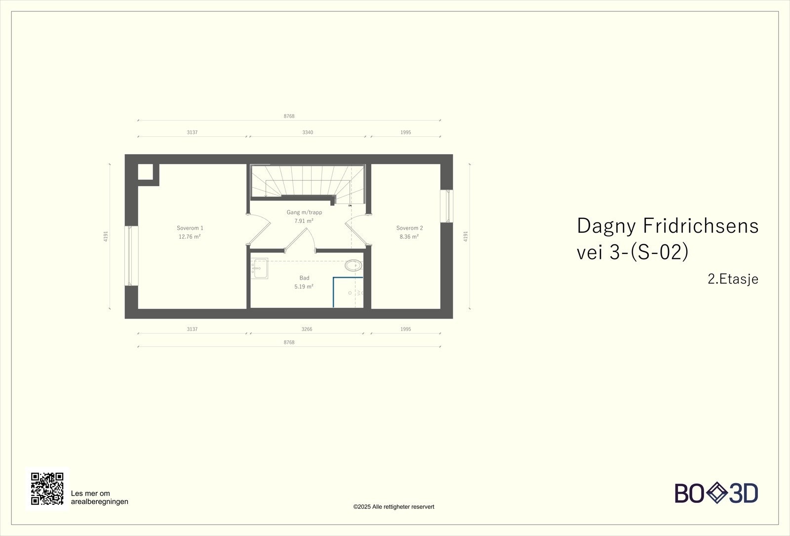 Plantegning - 2. etasje. Galleribilde