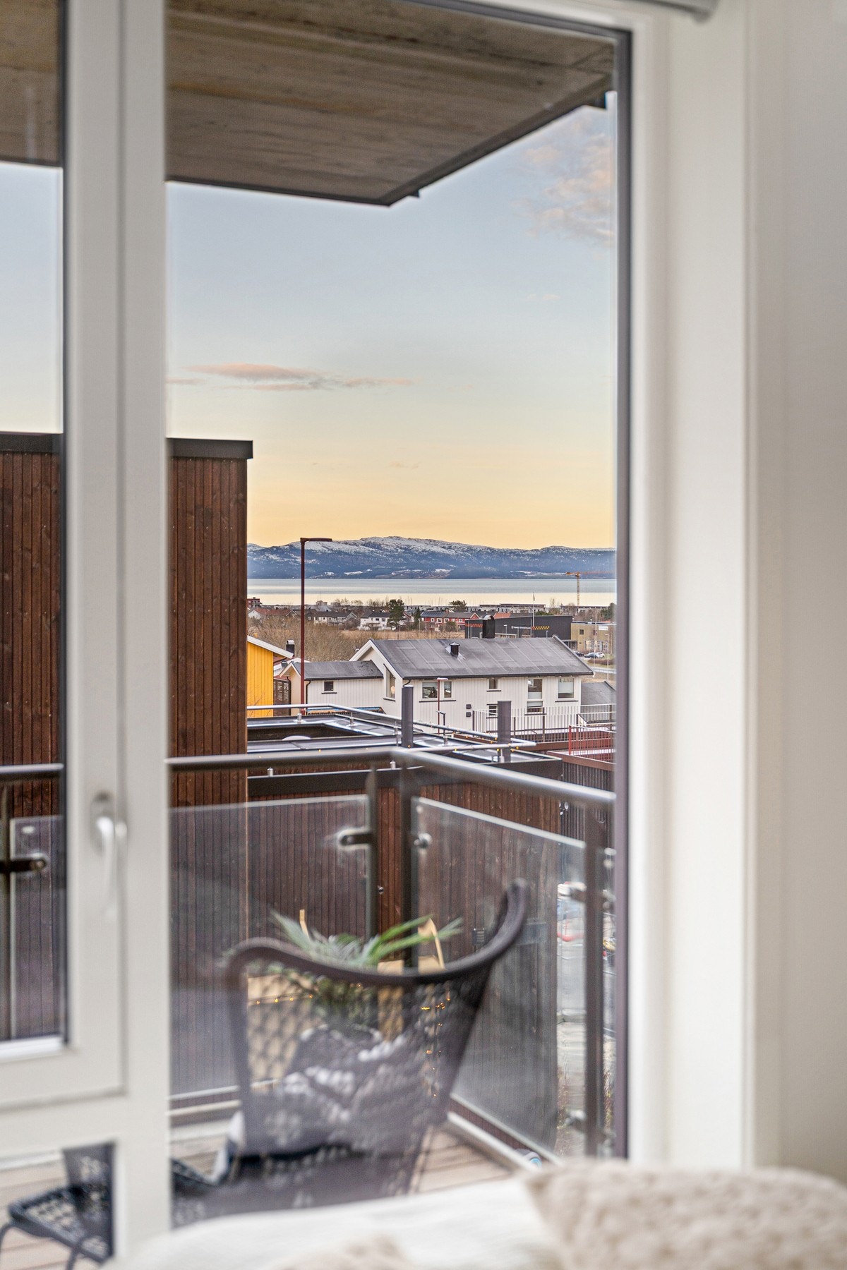 Utsikt fra soverom. Galleribilde