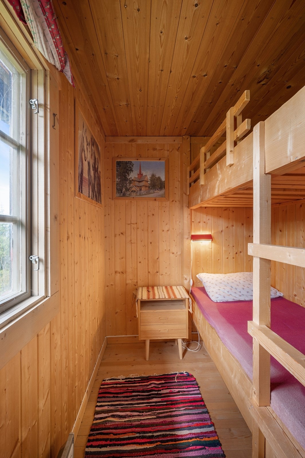 Soverom nummer tre i hytta. Galleribilde