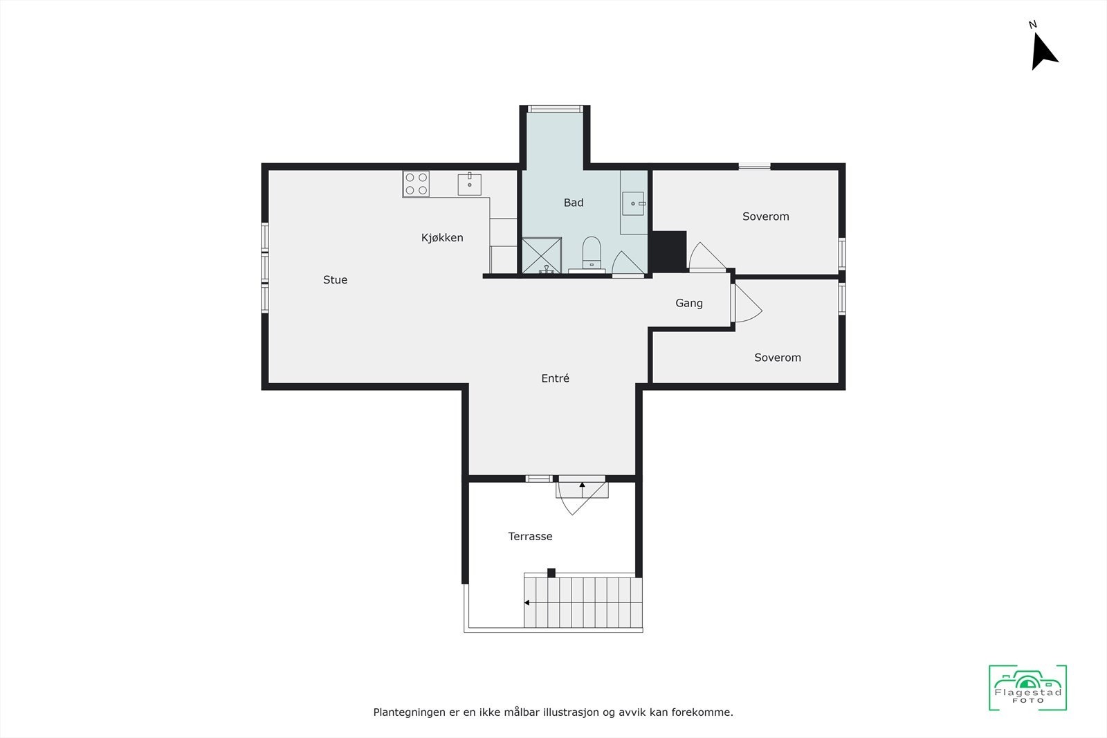 Plantegning - 3. etasje Galleribilde