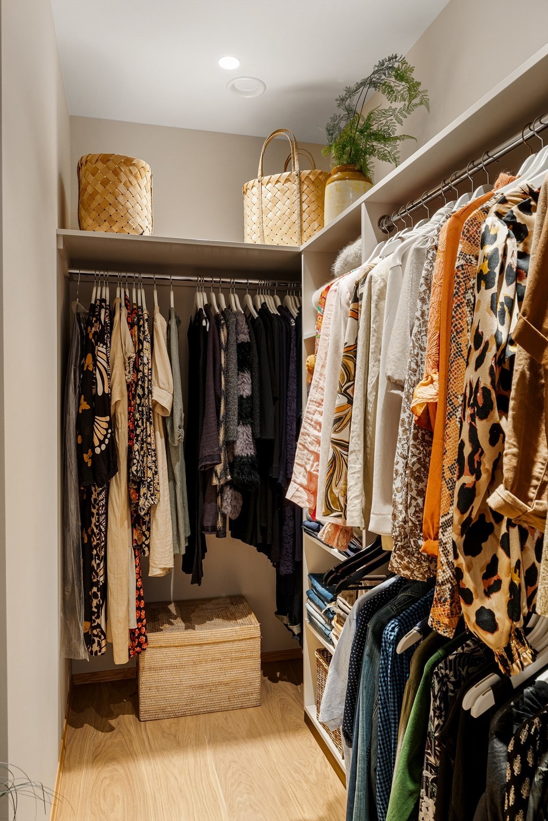 Walk-in garderobe Galleribilde