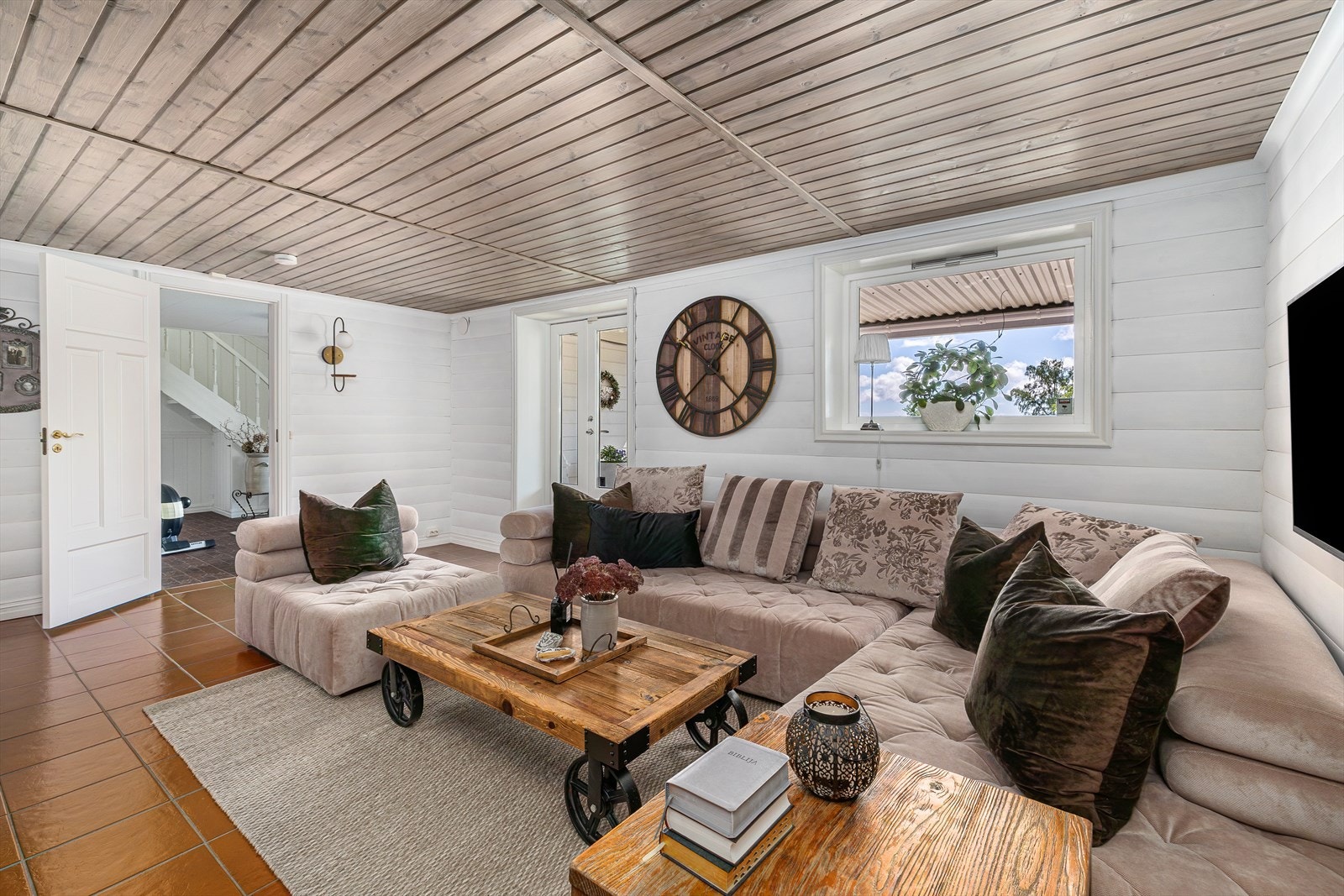 Romslig stue Galleribilde