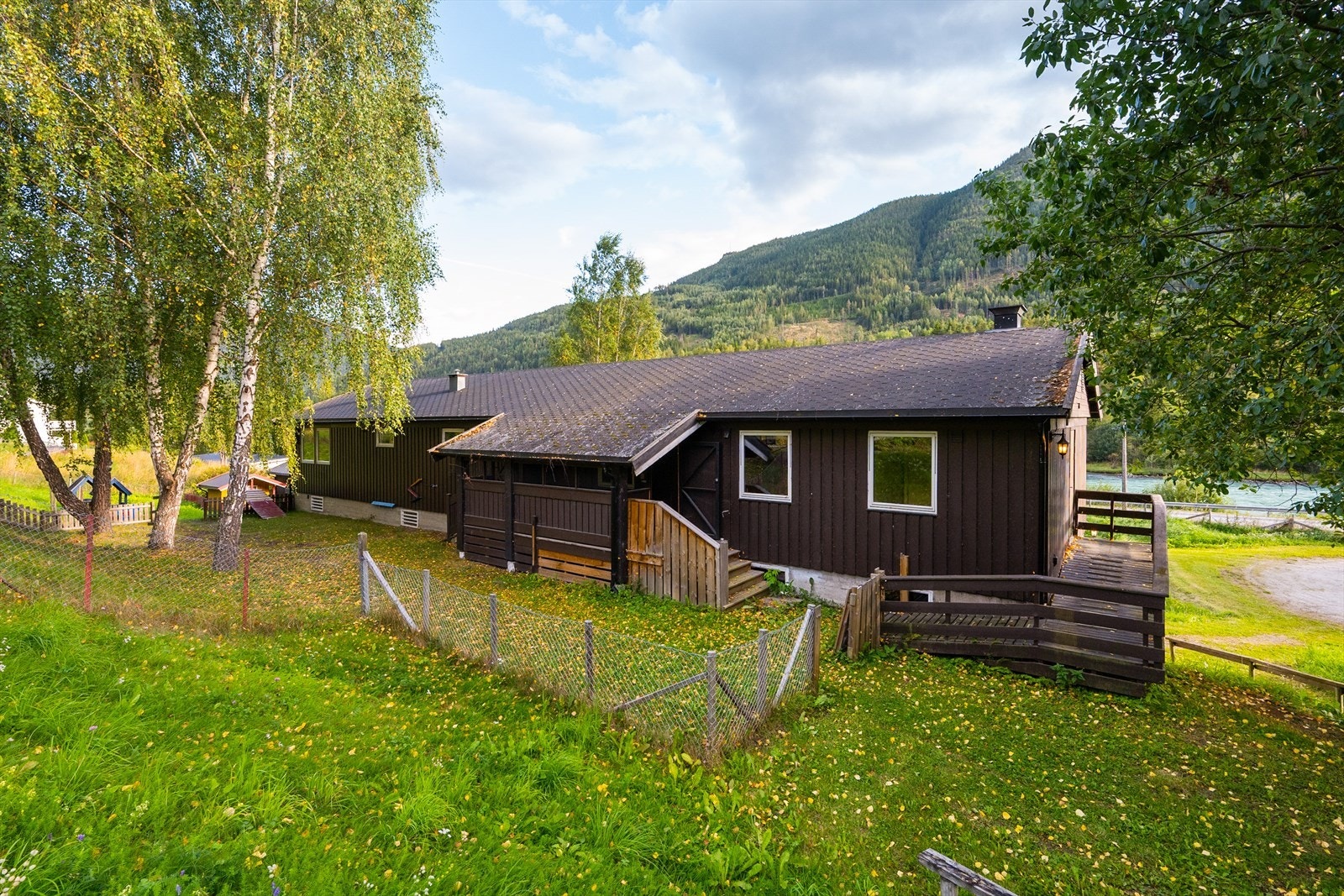 Hovedplanet har inngang fra baksiden. Galleribilde