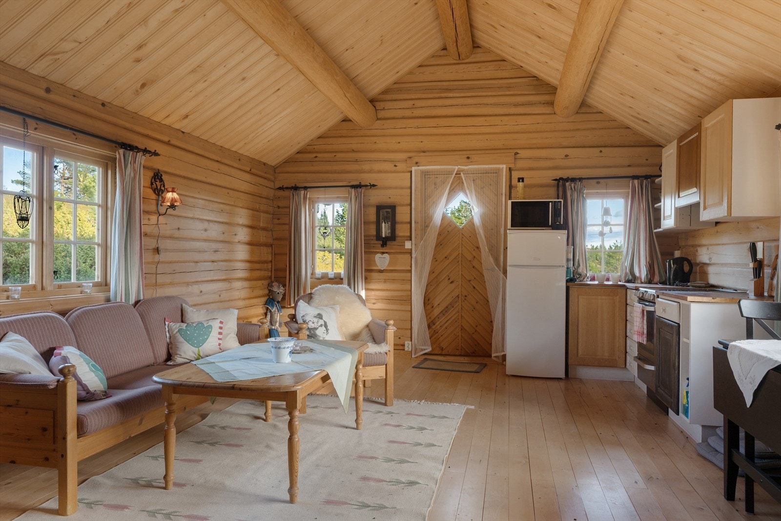 Skråhimling gir økt romfølelse. Galleribilde