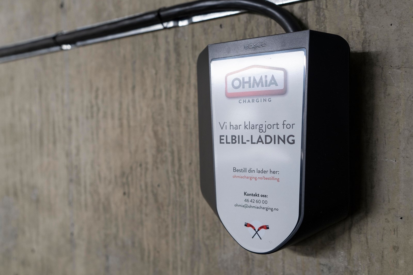 Det er logså klargjort for elbil-lading. Galleribilde