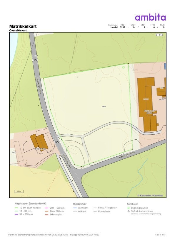 Matrikkelkart. Galleribilde