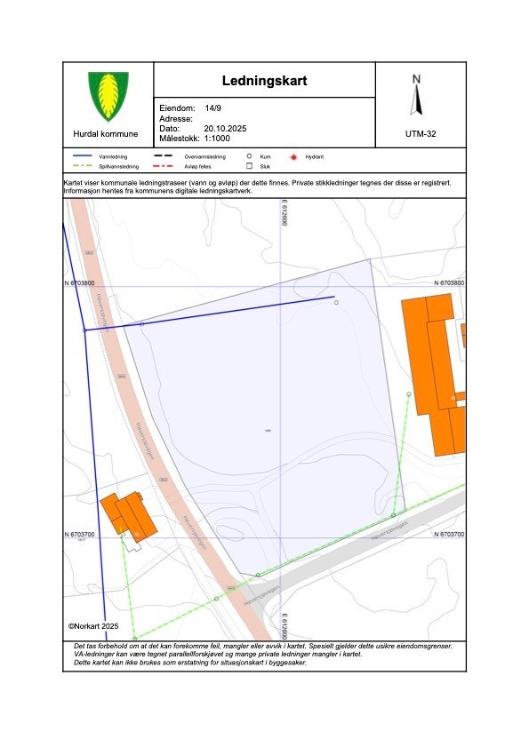 Ledningskart. Galleribilde