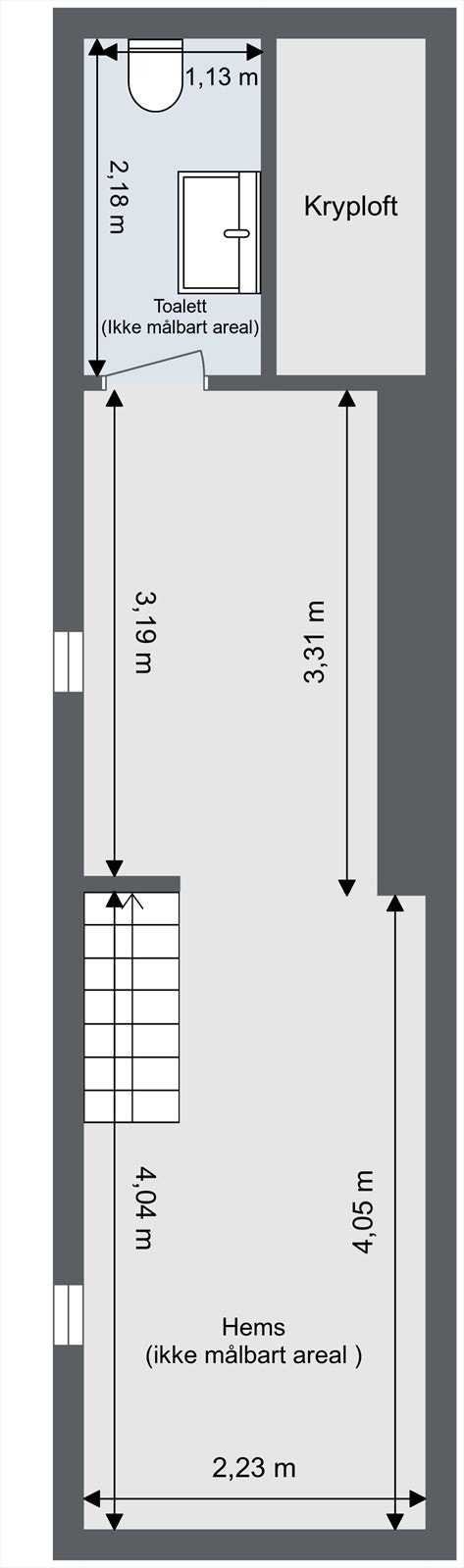 Plantegning Hems. Galleribilde
