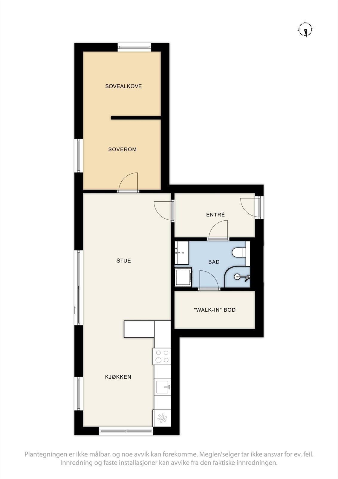 Plantegning. Galleribilde