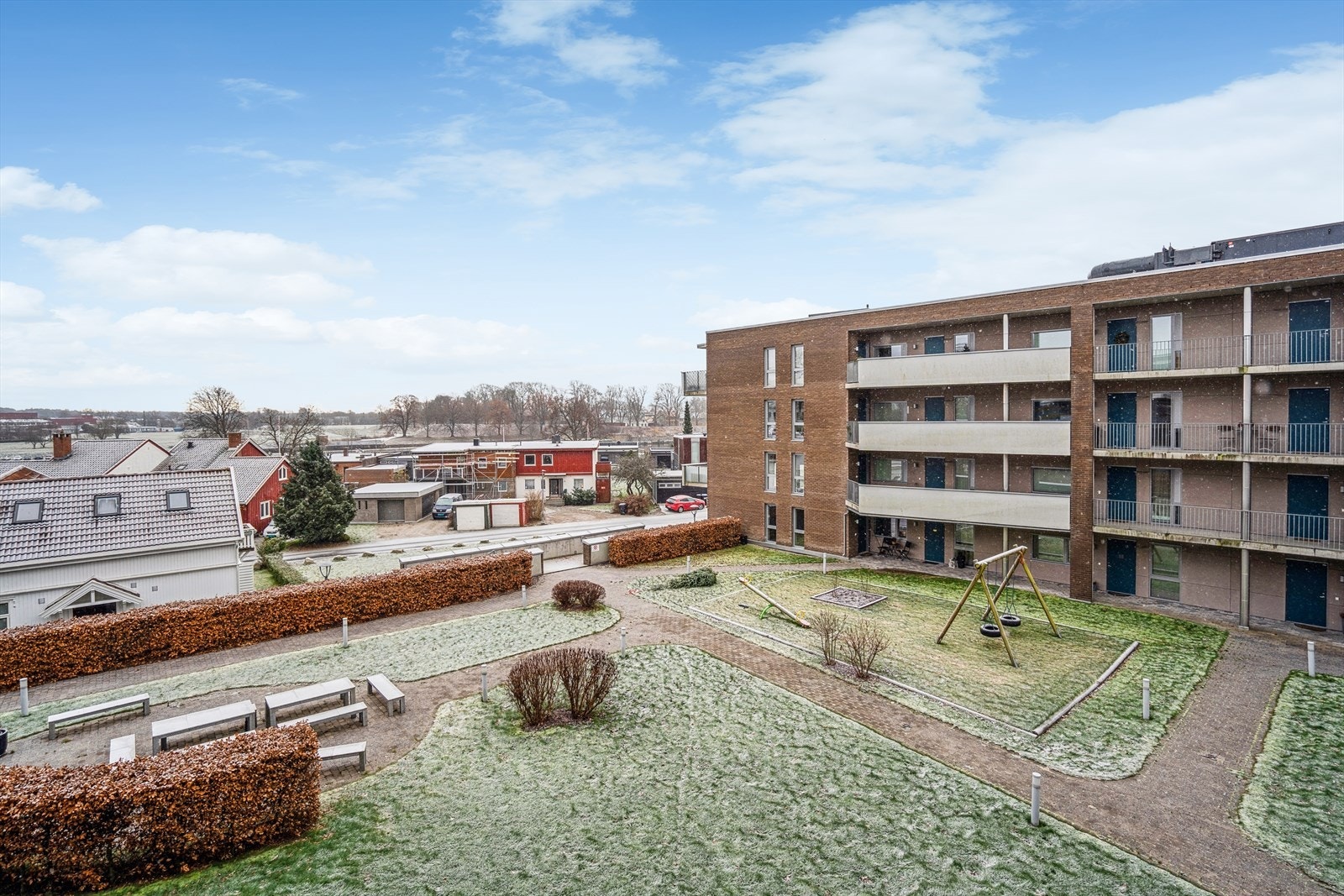 Pent fellesområde for beboerne. Galleribilde