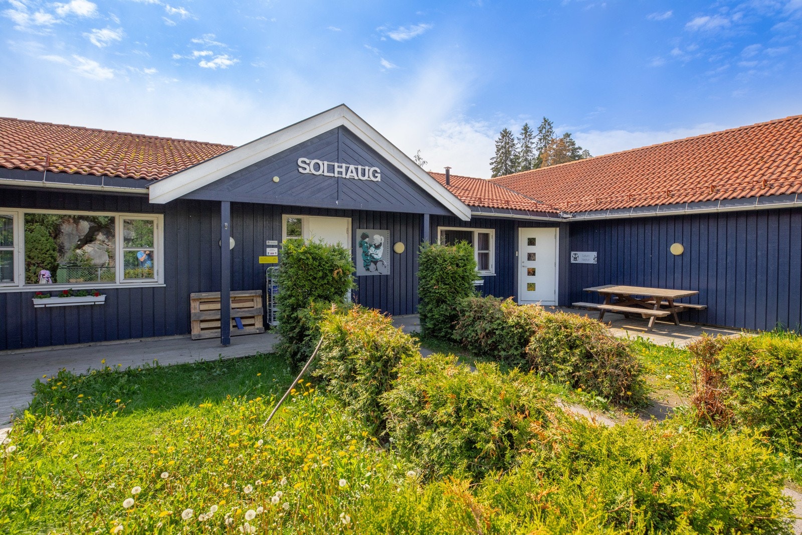 Solhaug barnehage ligger kun 1 minutt unna. Galleribilde