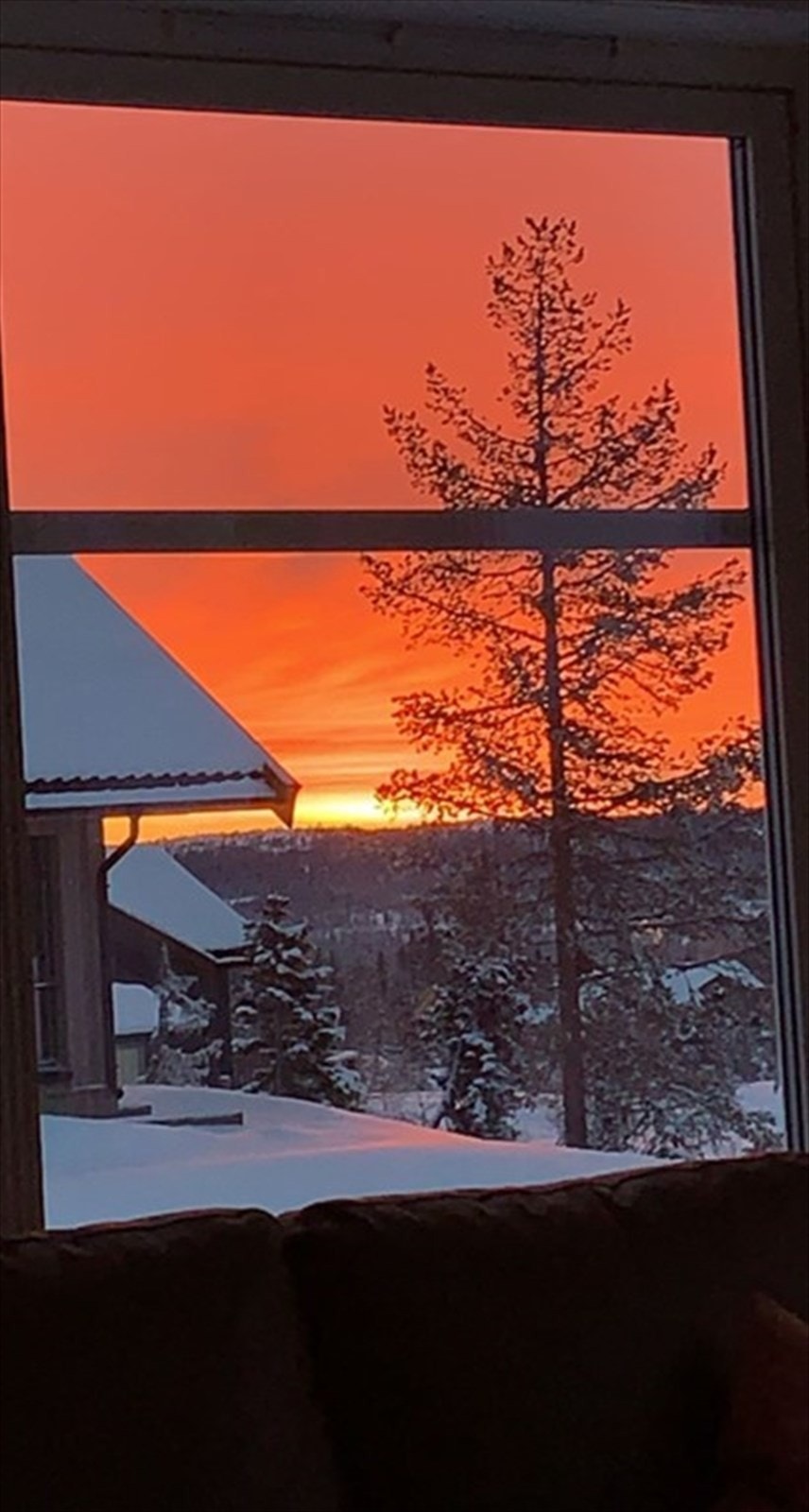 Selgers egne bilder- Nyt den herlige solnedgangen Galleribilde