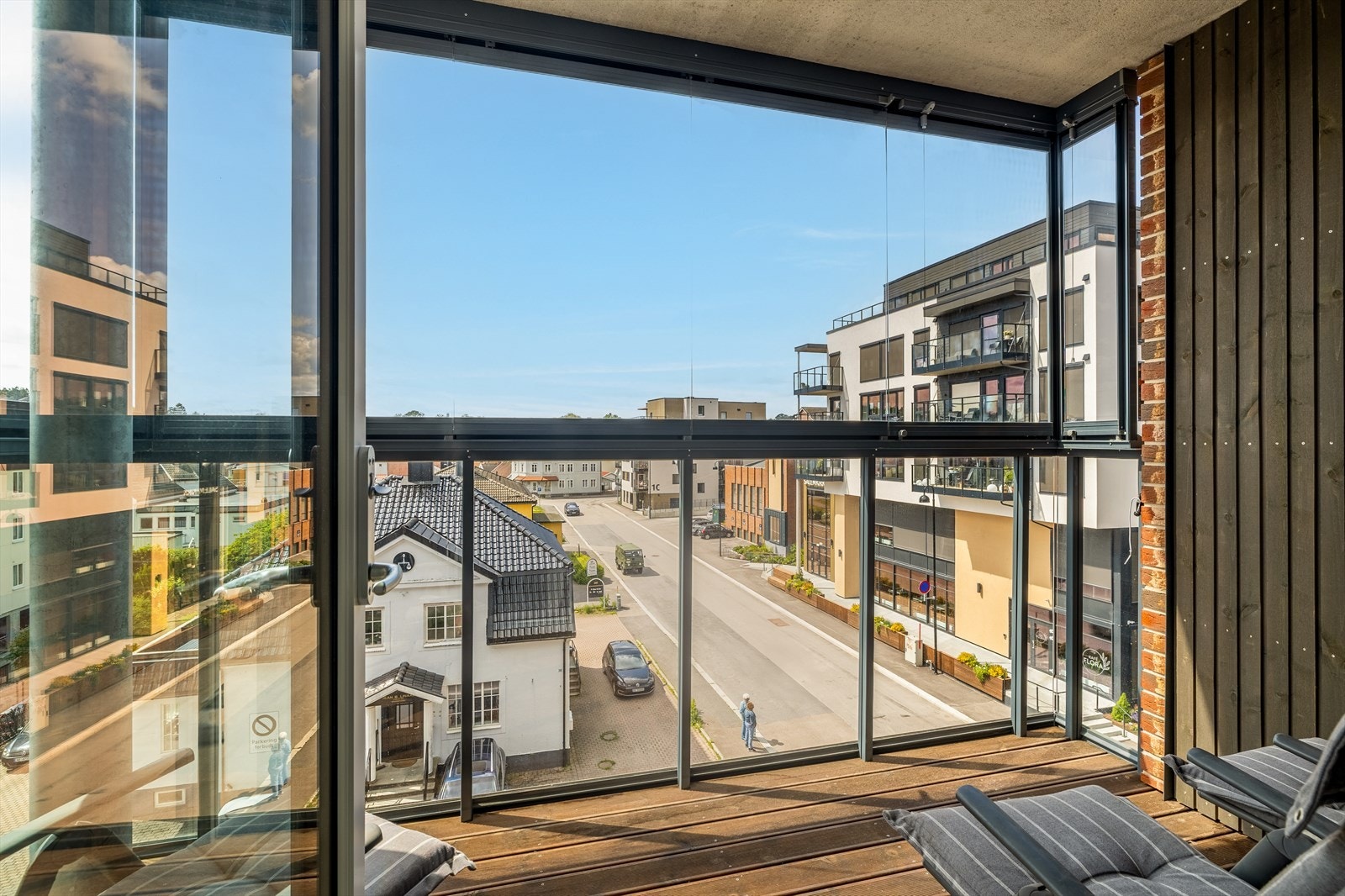 Utsikten gir en deilig følelse av åpenhet og ro, og skaper et lite fristed midt i hverdagen. Galleribilde