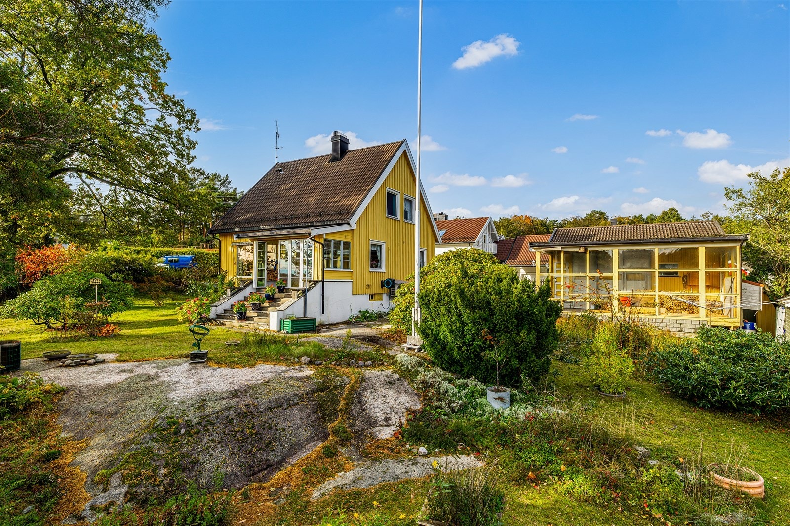 Hage/fasade Galleribilde