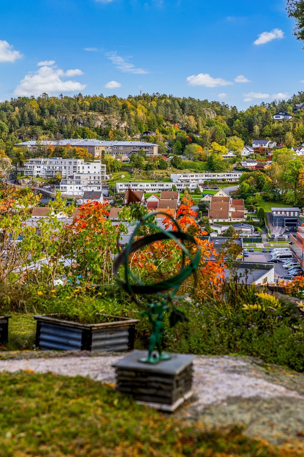 Utsikt mot Kamfjord Galleribilde