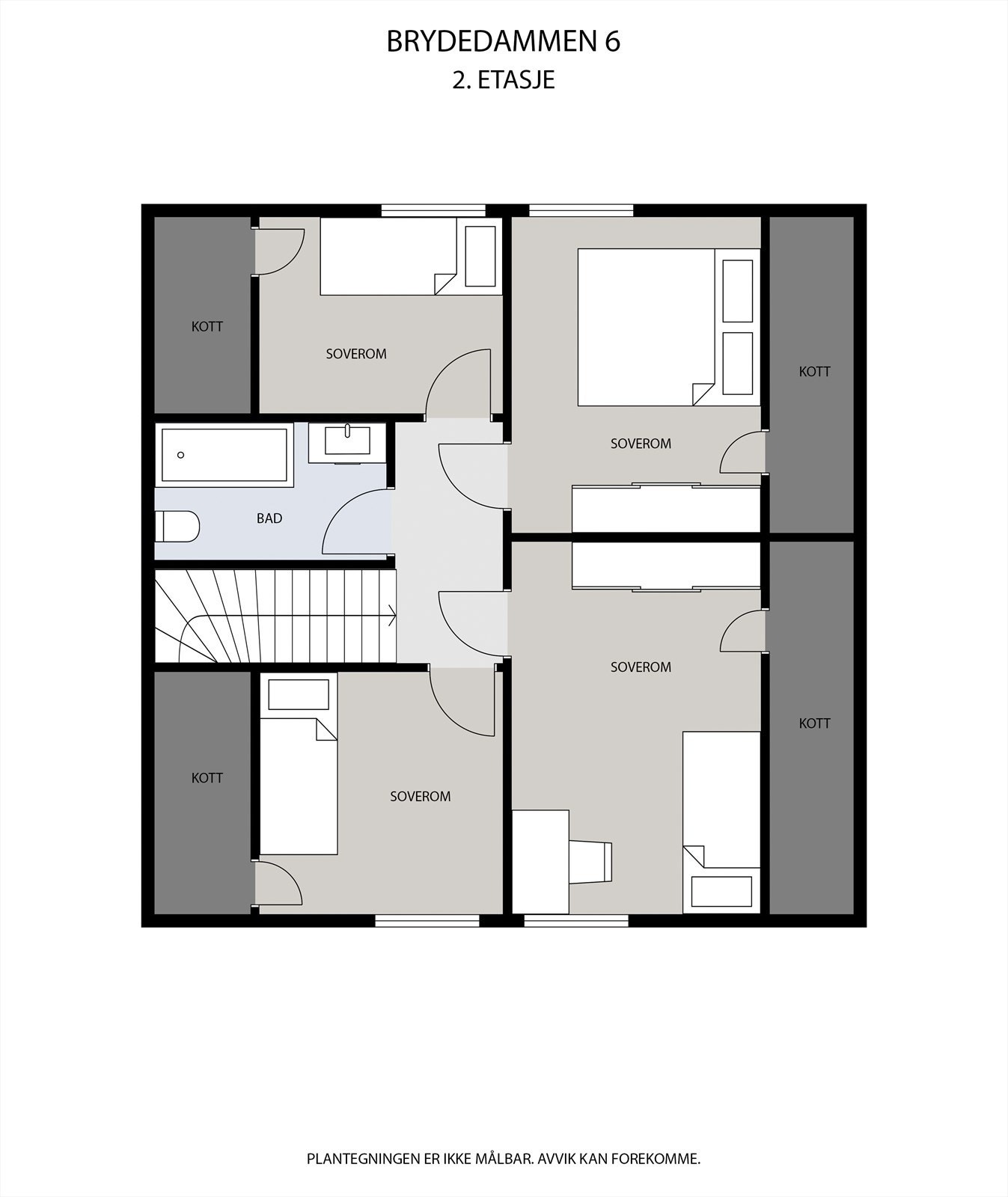 Plantegning 2ETG Galleribilde