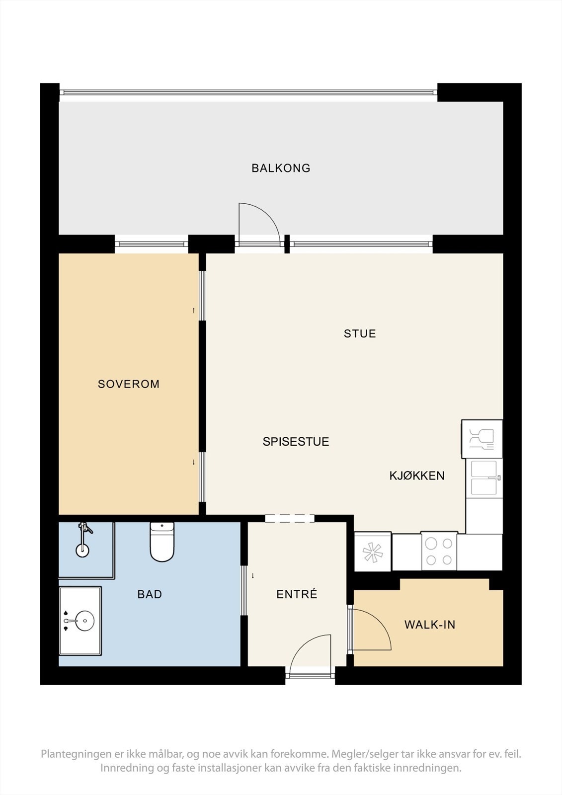 Plantegning. Galleribilde