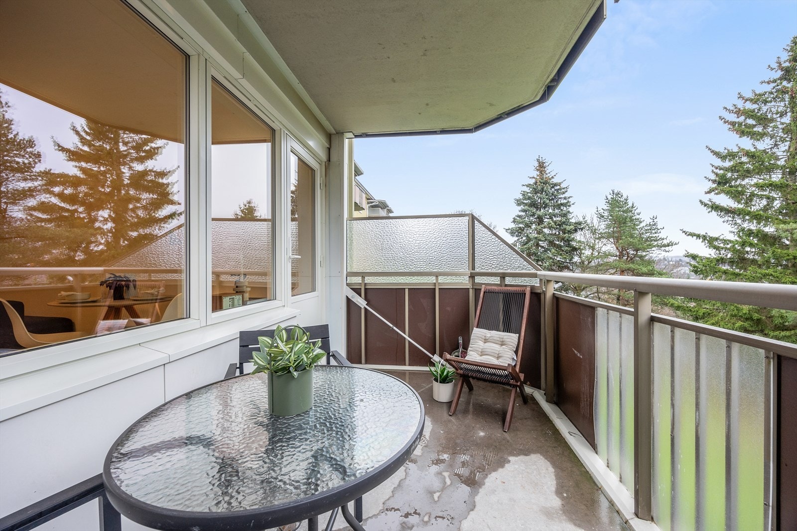 Her er det tillatt med både elektrisk grill og gassgrill. Galleribilde