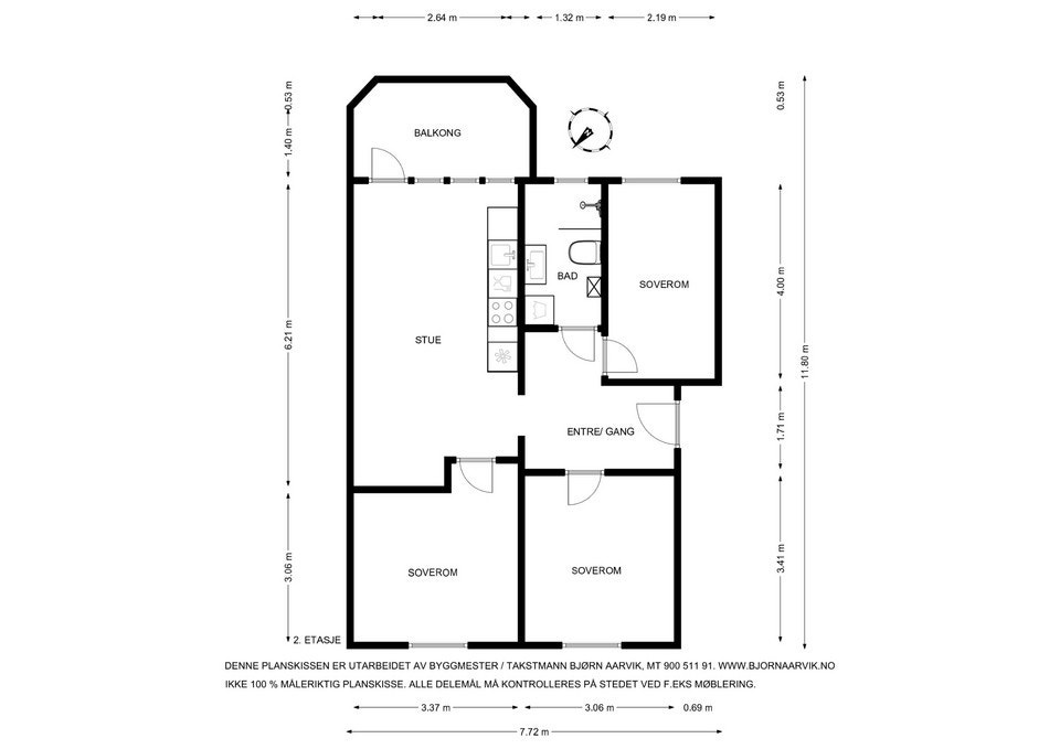 Plantegning. Galleribilde
