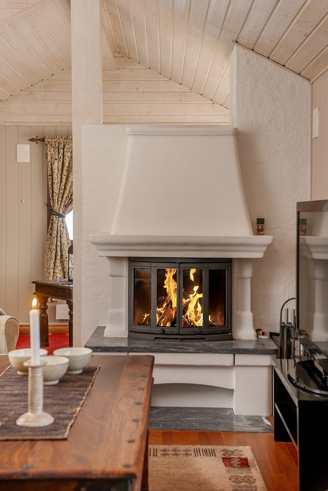 Detaljbilde fra stuen. Galleribilde