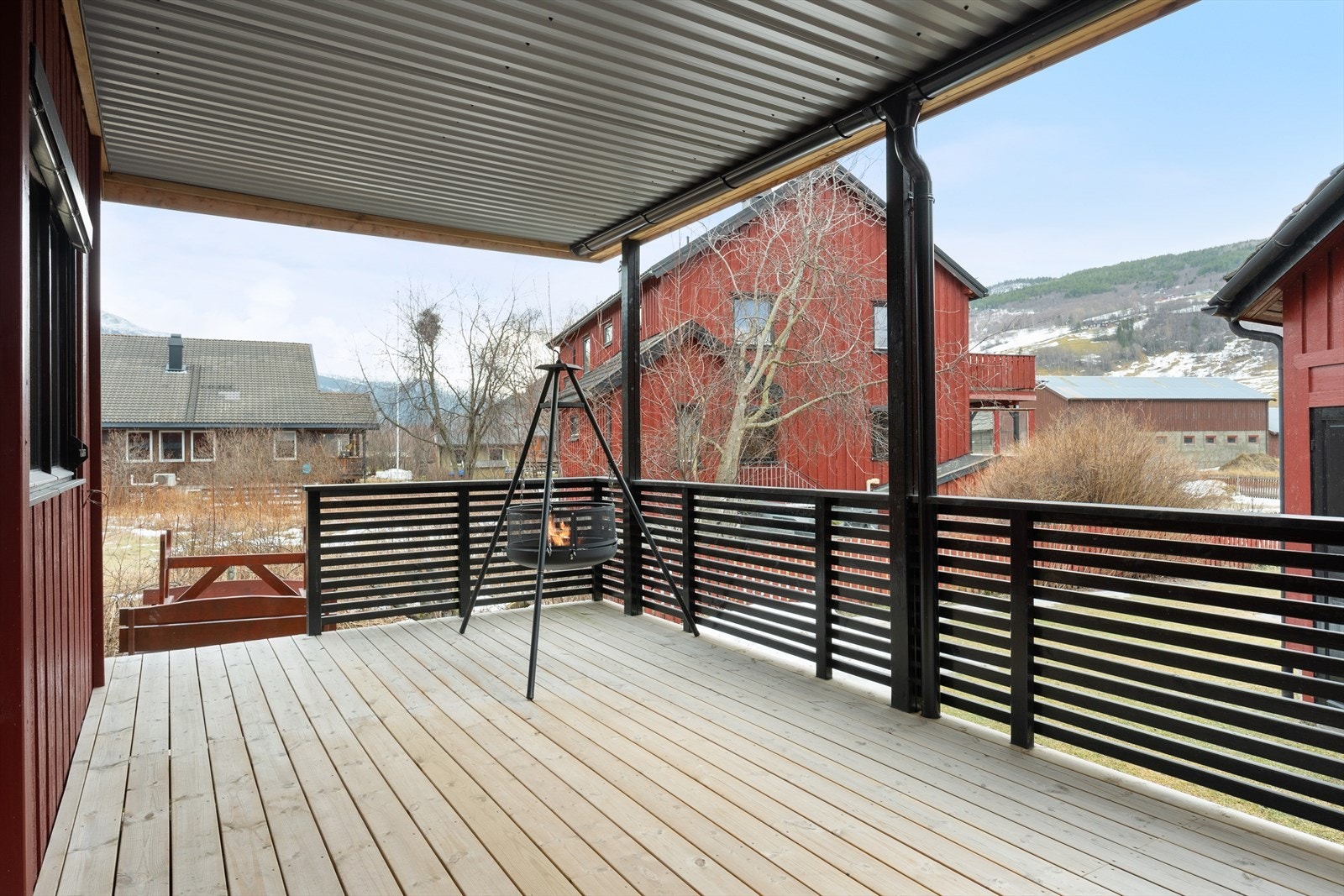 Terrassen er oppgradert den senere tid. Galleribilde