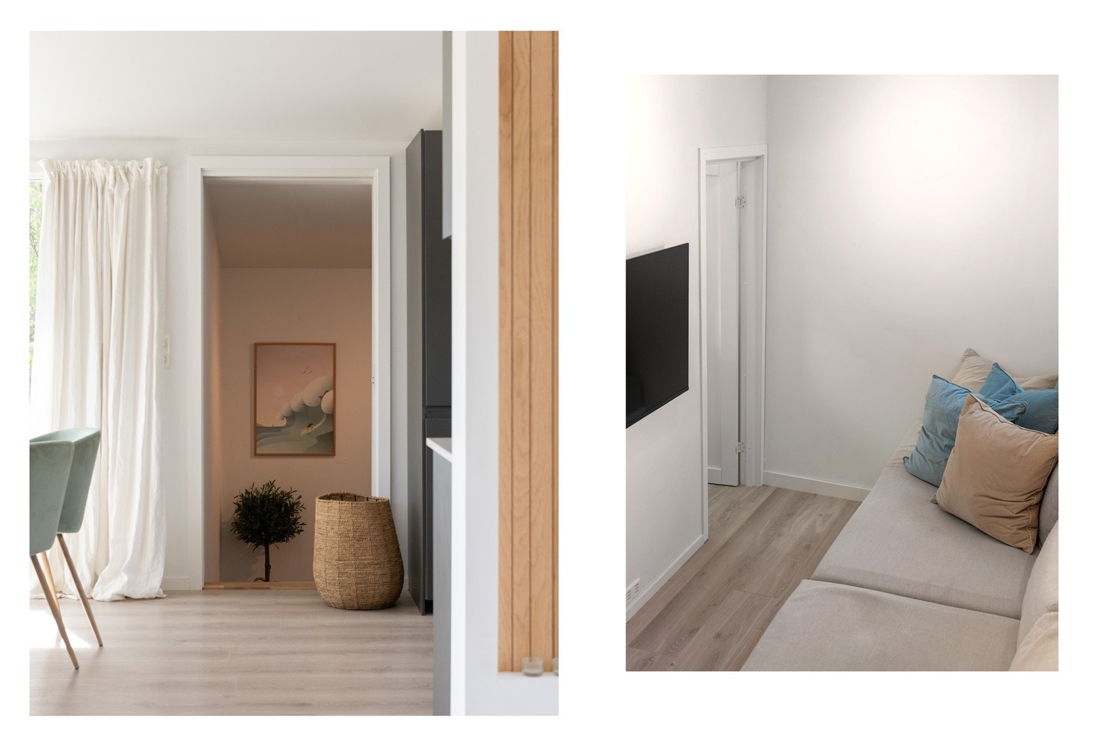 Detalj Tv-stue Galleribilde