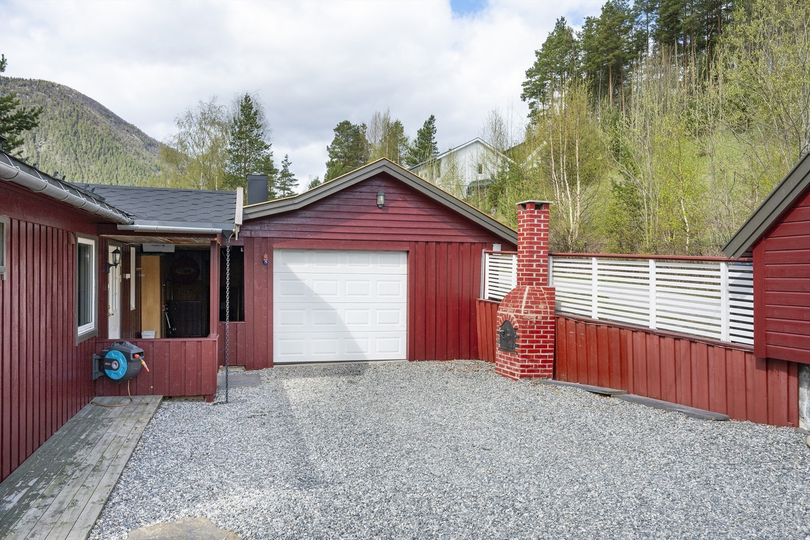 Det er enkel og flat adkomst. Galleribilde