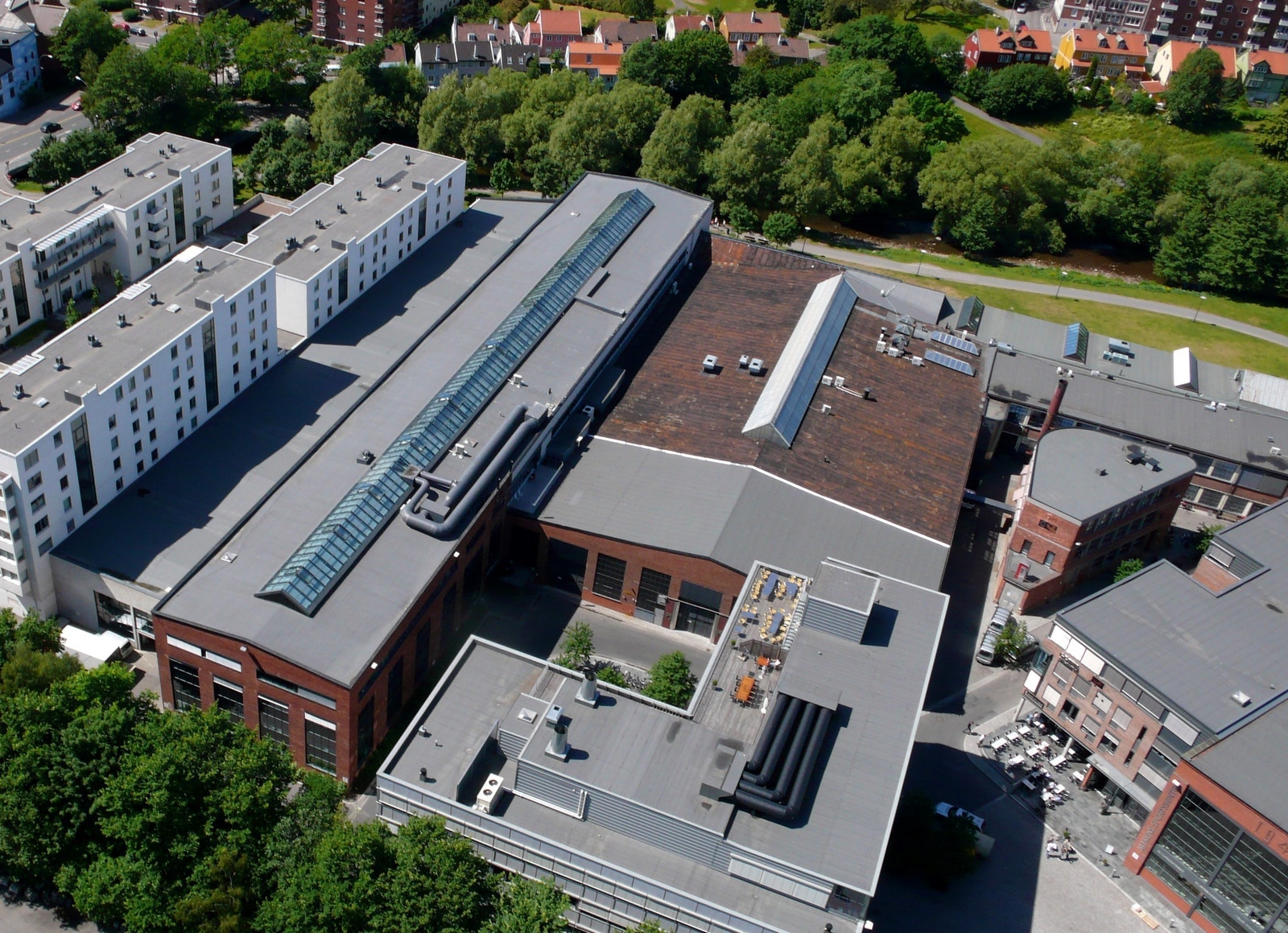 Takterrasse Galleribilde