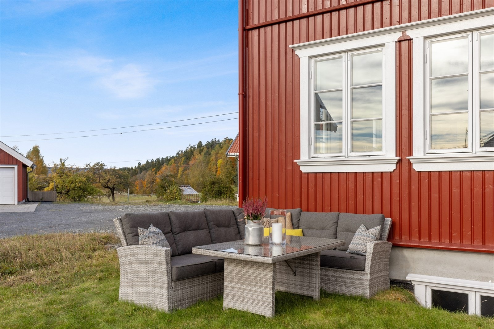 Her kan sommeren nytes fra morgen til kveld. Galleribilde