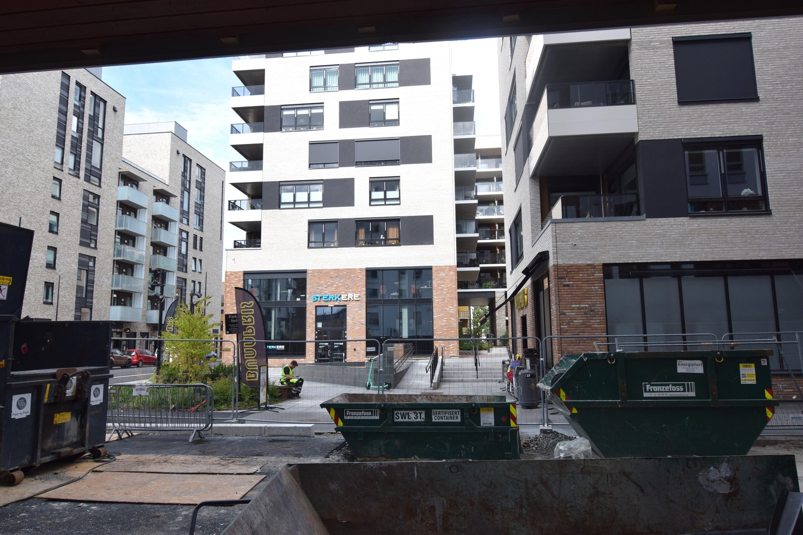 Uteområde. Galleribilde